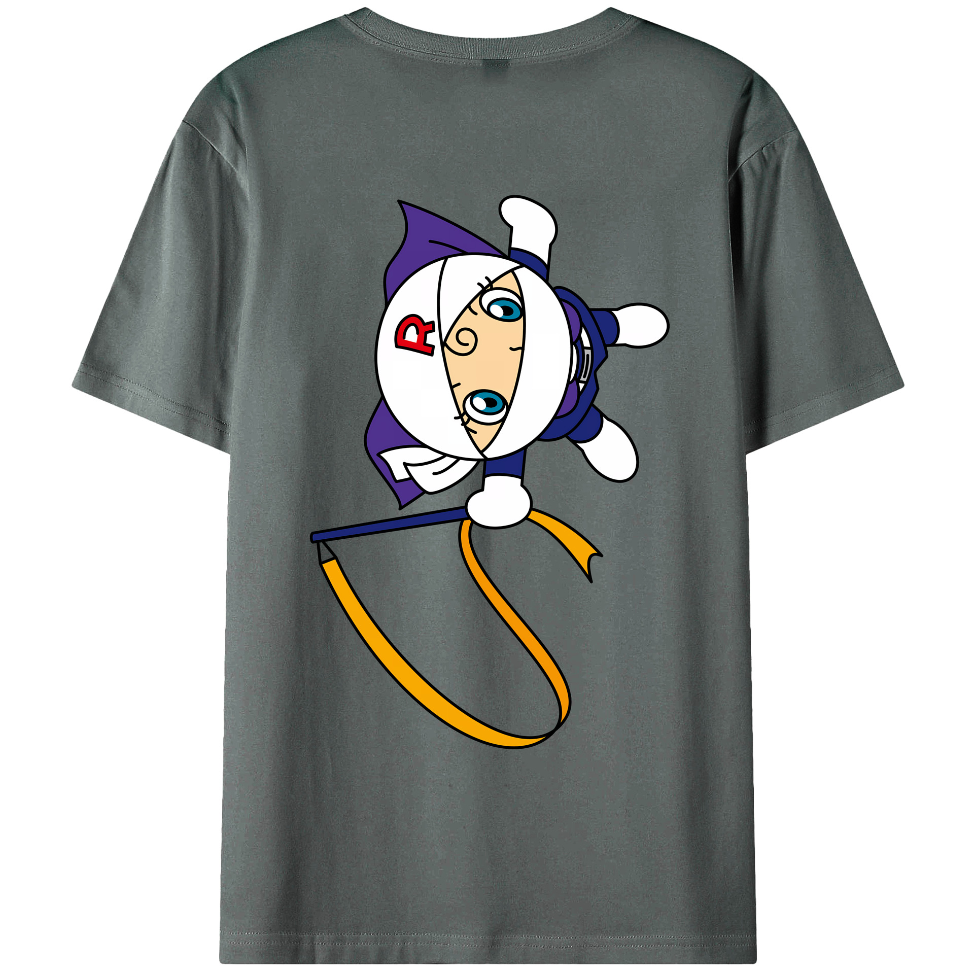 （画像用） アンパンマン Anpanman 綿100％ メンズ半袖Tシャツ（バックプリント） 通気性